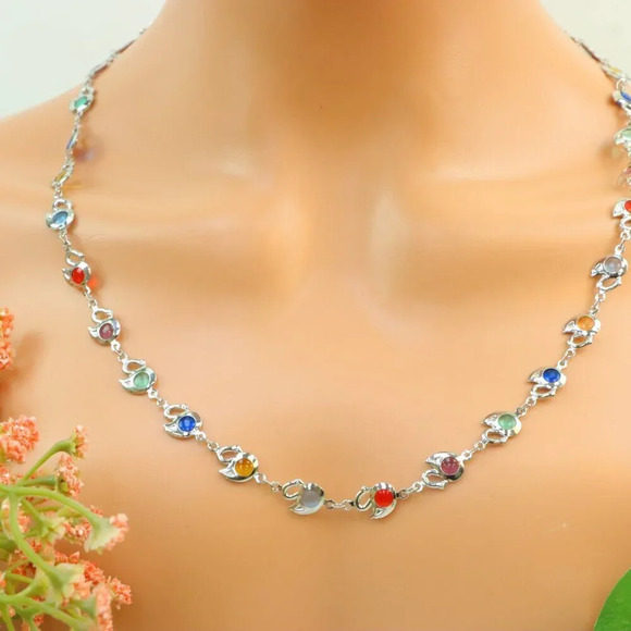 "New Beautiful Design Necklace Chain for Women/Girls, Gift, N550 - Picture 9 of 10